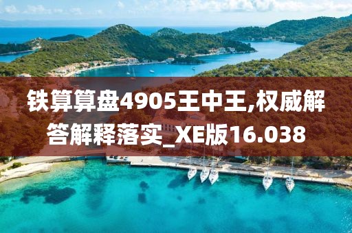铁算算盘4905王中王,权威解答解释落实_XE版16.038
