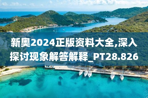 新奥2024正版资料大全,深入探讨现象解答解释_PT28.826