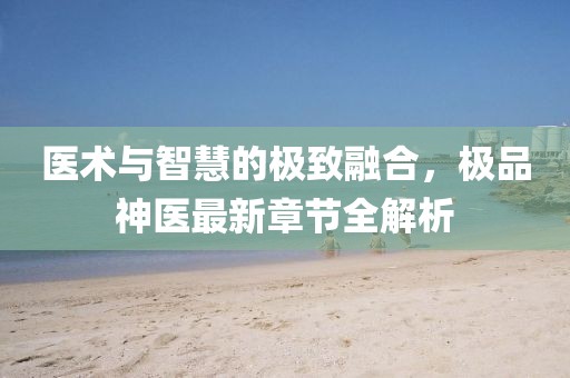 医术与智慧的极致融合，极品神医最新章节全解析