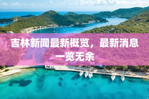 吉林新闻最新概览，最新消息一览无余