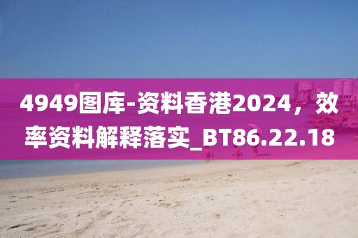 4949图库-资料香港2024，效率资料解释落实_BT86.22.18