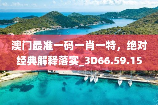 澳门最准一码一肖一特，绝对经典解释落实_3D66.59.15