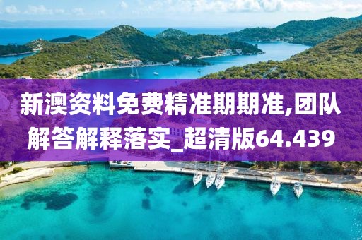 新澳资料免费精准期期准,团队解答解释落实_超清版64.439
