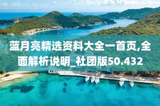 蓝月亮精选资料大全一首页,全面解析说明_社团版50.432