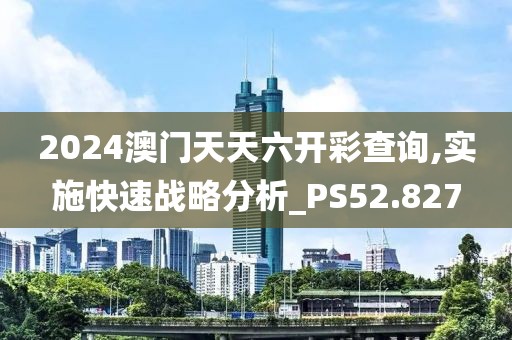 2024澳门天天六开彩查询,实施快速战略分析_PS52.827