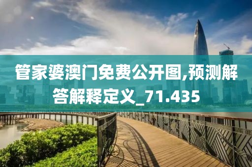 管家婆澳门免费公开图,预测解答解释定义_71.435
