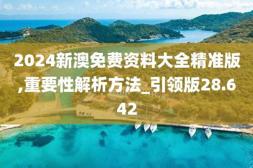2024新澳免费资料大全精准版,重要性解析方法_引领版28.642