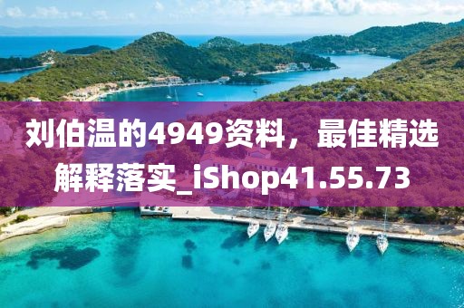 刘伯温的4949资料，最佳精选解释落实_iShop41.55.73