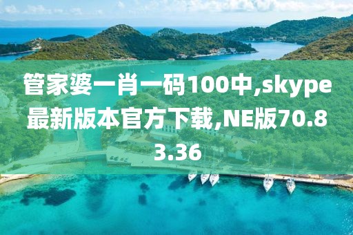 管家婆一肖一码100中,skype最新版本官方下载,NE版70.83.36