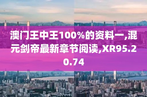 澳门王中王100%的资料一,混元剑帝最新章节阅读,XR95.20.74