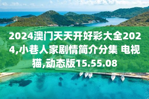 2024澳门天天开好彩大全2024,小巷人家剧情简介分集 电视猫,动态版15.55.08