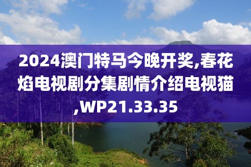 2024澳门特马今晚开奖,春花焰电视剧分集剧情介绍电视猫,WP21.33.35