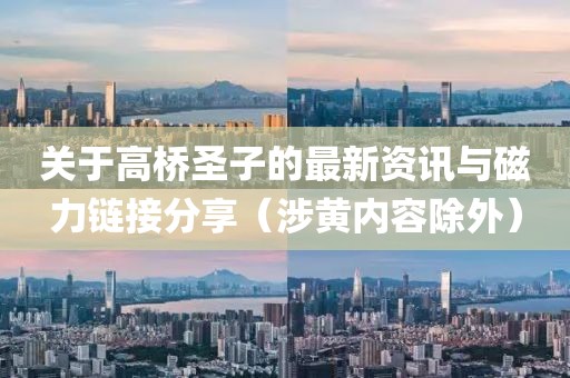 关于高桥圣子的最新资讯与磁力链接分享（涉黄内容除外）