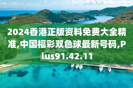 2024香港正版资料免费大全精准,中国福彩双色球最新号码,Plus91.42.11