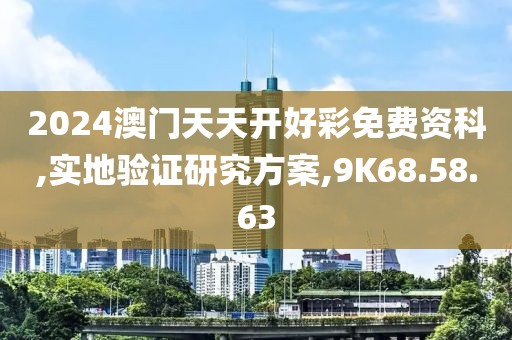 2024澳门天天开好彩免费资科,实地验证研究方案,9K68.58.63