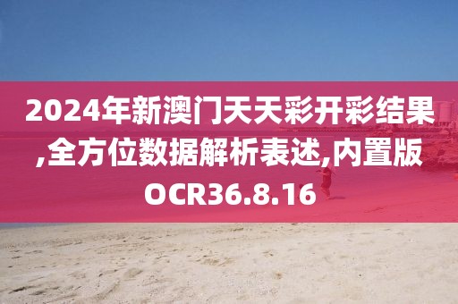 2024年新澳门天天彩开彩结果,全方位数据解析表述,内置版OCR36.8.16