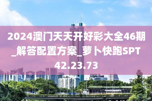 2024澳门天天开好彩大全46期_解答配置方案_萝卜快跑SPT42.23.73