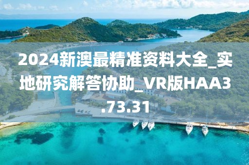 2024新澳最精准资料大全_实地研究解答协助_VR版HAA3.73.31