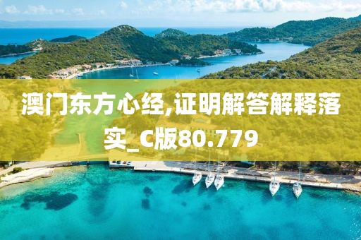 澳门东方心经,证明解答解释落实_C版80.779