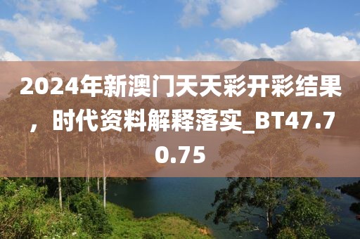 2024年新澳门天天彩开彩结果，时代资料解释落实_BT47.70.75