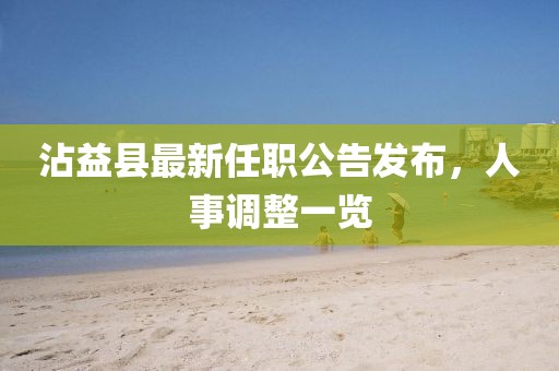 沾益县最新任职公告发布，人事调整一览