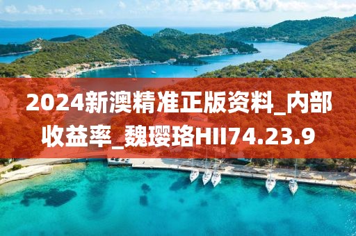 2024新澳精准正版资料_内部收益率_魏璎珞HII74.23.9