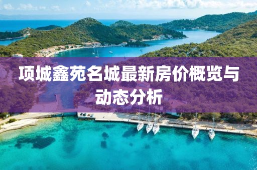 项城鑫苑名城最新房价概览与动态分析