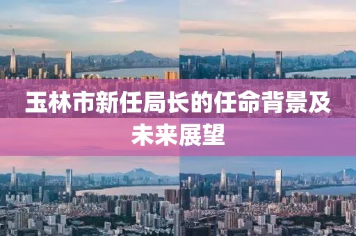 玉林市新任局长的任命背景及未来展望