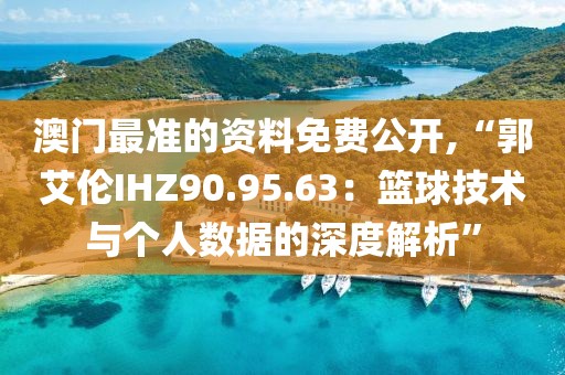 澳门最准的资料免费公开,“郭艾伦IHZ90.95.63：篮球技术与个人数据的深度解析”