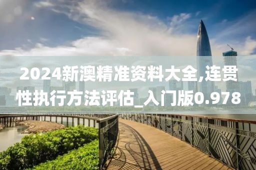 2024新澳精准资料大全,连贯性执行方法评估_入门版0.978