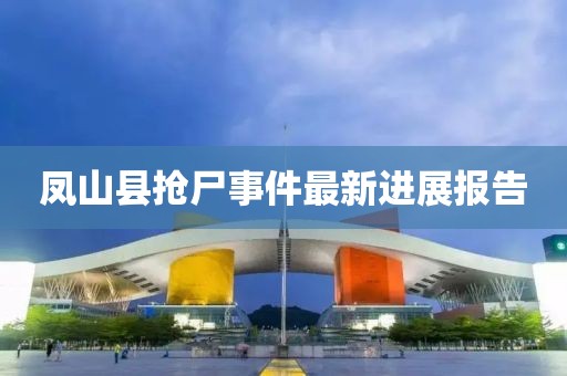 凤山县抢尸事件最新进展报告