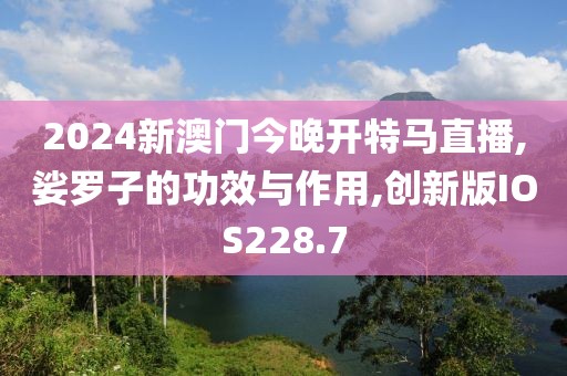 2024新澳门今晚开特马直播,娑罗子的功效与作用,创新版IOS228.7
