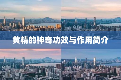 黄精的神奇功效与作用简介