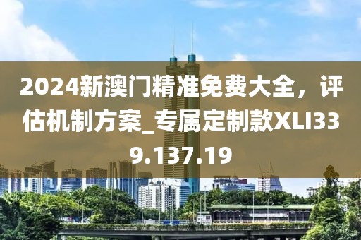 2024新澳门精准免费大全，评估机制方案_专属定制款XLI339.137.19