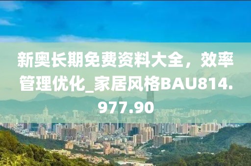 新奥长期免费资料大全，效率管理优化_家居风格BAU814.977.90
