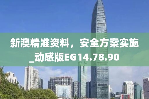 新澳精准资料，安全方案实施_动感版EG14.78.90