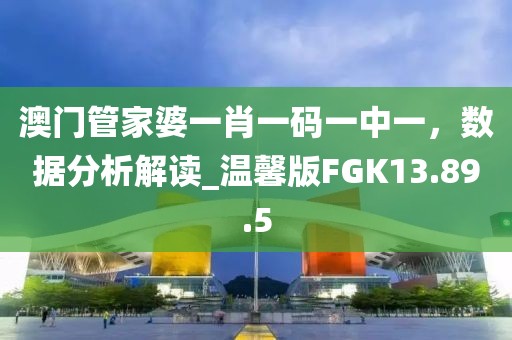澳门管家婆一肖一码一中一，数据分析解读_温馨版FGK13.89.5