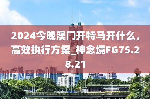 2024今晚澳门开特马开什么，高效执行方案_神念境FG75.28.21