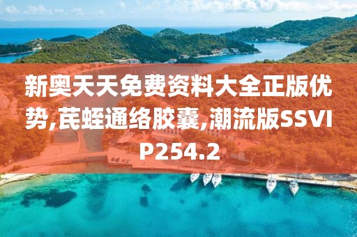 新奥天天免费资料大全正版优势,芪蛭通络胶囊,潮流版SSVIP254.2