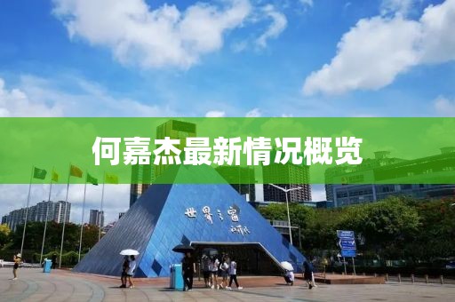 何嘉杰最新情况概览