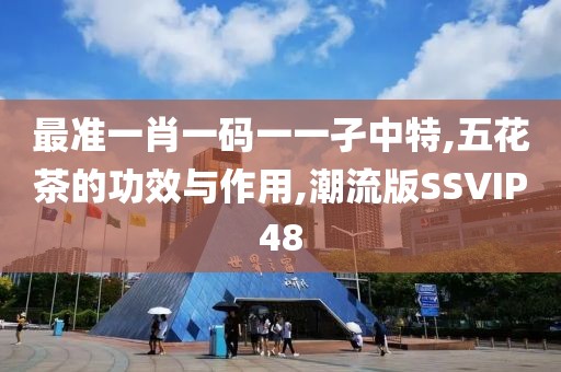 最准一肖一码一一孑中特,五花茶的功效与作用,潮流版SSVIP48