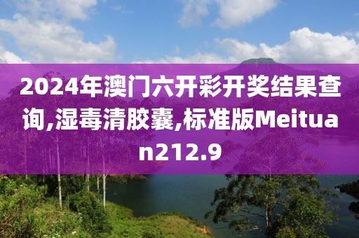 2024年澳门六开彩开奖结果查询,湿毒清胶囊,标准版Meituan212.9