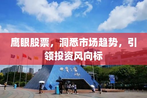 鹰眼股票，洞悉市场趋势，引领投资风向标