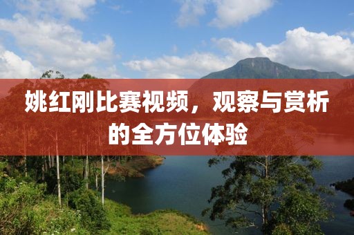 姚红刚比赛视频，观察与赏析的全方位体验