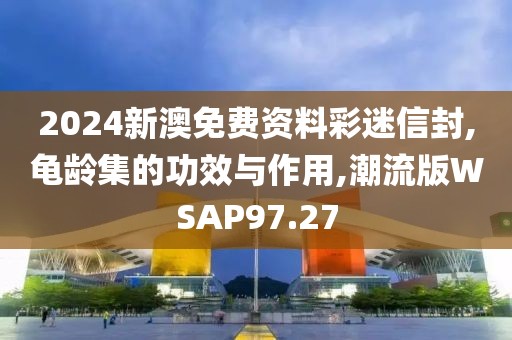 2024新澳免费资料彩迷信封,龟龄集的功效与作用,潮流版WSAP97.27