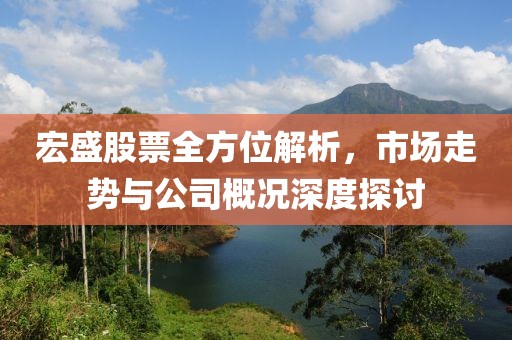 宏盛股票全方位解析，市场走势与公司概况深度探讨