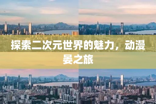 探索二次元世界的魅力，动漫晏之旅