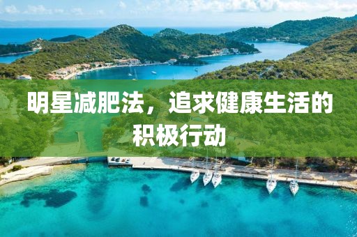 明星减肥法，追求健康生活的积极行动