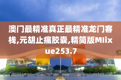 澳门最精准真正最精准龙门客栈