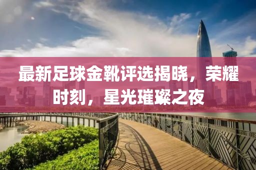 最新足球金靴评选揭晓，荣耀时刻，星光璀璨之夜
